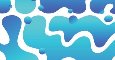 Abstract liquid wave with colorful background vector