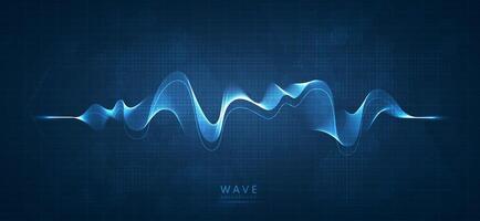 Abstract flowing wavy lines for music wave design. colorful dynamic wave with abstract gradient line waves. element for concept of music, party, technology, modern. vector design.