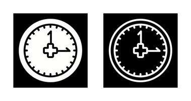 icono de vector de reloj