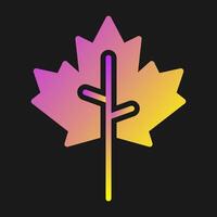 Maple leaf Vector Icon