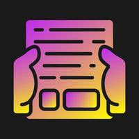 Document Vector Icon