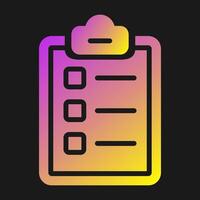 Checklist Vector Icon