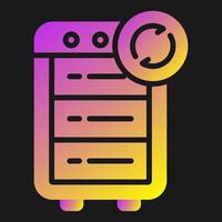 Backup Server Vector Icon