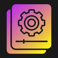Document Automation Vector Icon