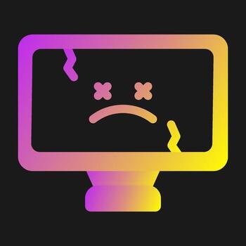 Computer Vector Icon