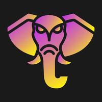 Elephant Vector Icon