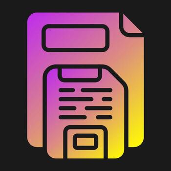 Save Button Vector Icon