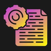 File Management Vector Icon