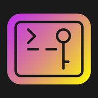 SSH Access Vector Icon