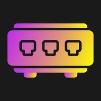 Network Switch Vector Icon