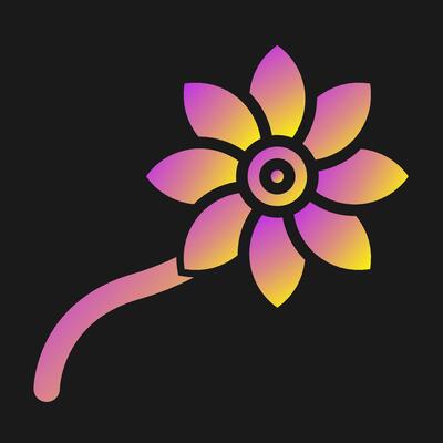Flower Vector Icon