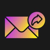 Email Forwarding Vector Icon