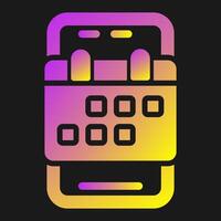 Booking App Vector Icon