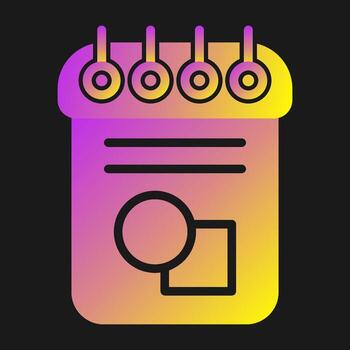 icono de vector de regla triangular