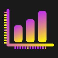 Bar Chart Vector Icon