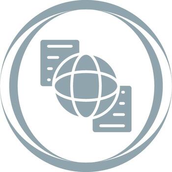 documento compartiendo vector icono