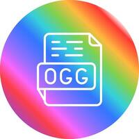 OGG Vector Icon