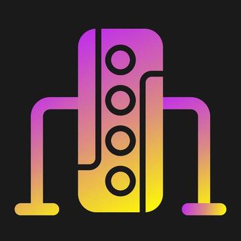 Client Server Vector Icon