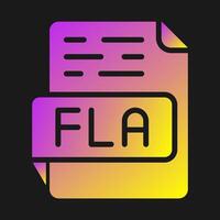 fla vector icono