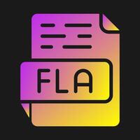 fla vector icono