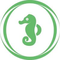 Seahorse Vector Icon