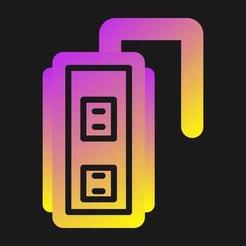 icono de vector de enchufe