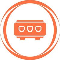 Network Switch Vector Icon