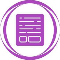 Document Vector Icon