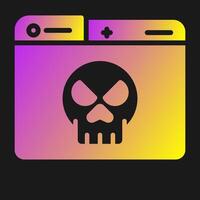 Dark Web Vector Icon