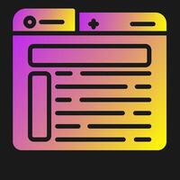 Layout Vector Icon