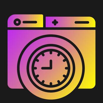 Clock Vector Icon