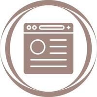 Browser Vector Icon