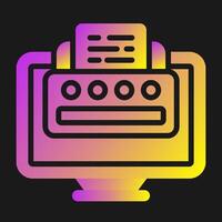 Printer Vector Icon