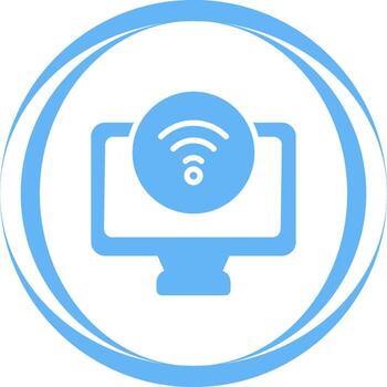 Computer Vector Icon