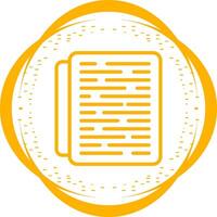 icono de vector de documento