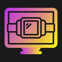 Desktop Vector Icon