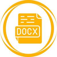 icono de vector docx