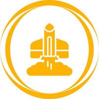 Rocket Launch Vector Icon