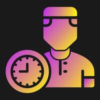 Working Hour Vector Icon