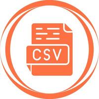 CSV Vector Icon