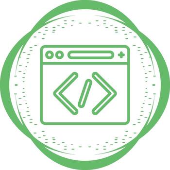 Coding Vector Icon