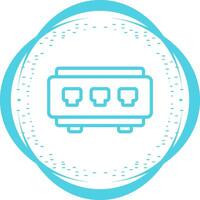 Network Switch Vector Icon