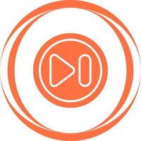 Next Track Button Vector Icon