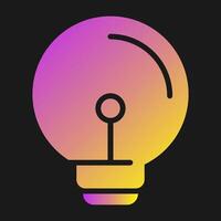 Light Bulb Vector Icon