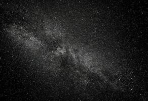 estrellado noche cielo. el lechoso forma, nuestra el galaxia foto