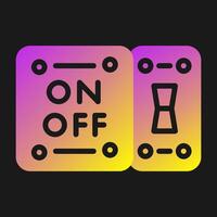 Light Switch Vector Icon