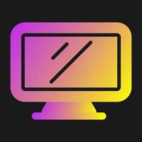Computer Vector Icon