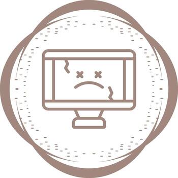 Computer Vector Icon