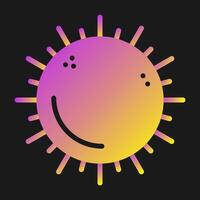 Sun Vector Icon