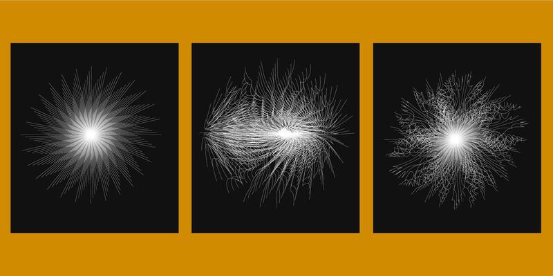 Abstract Circular Geometric Shape. Lines Circle Design. Round Dynamic Shape. Spiral Vector Illustration. Lines in Round Circle Form. Black and White Minimal Style Geometric Design. Vector illustration